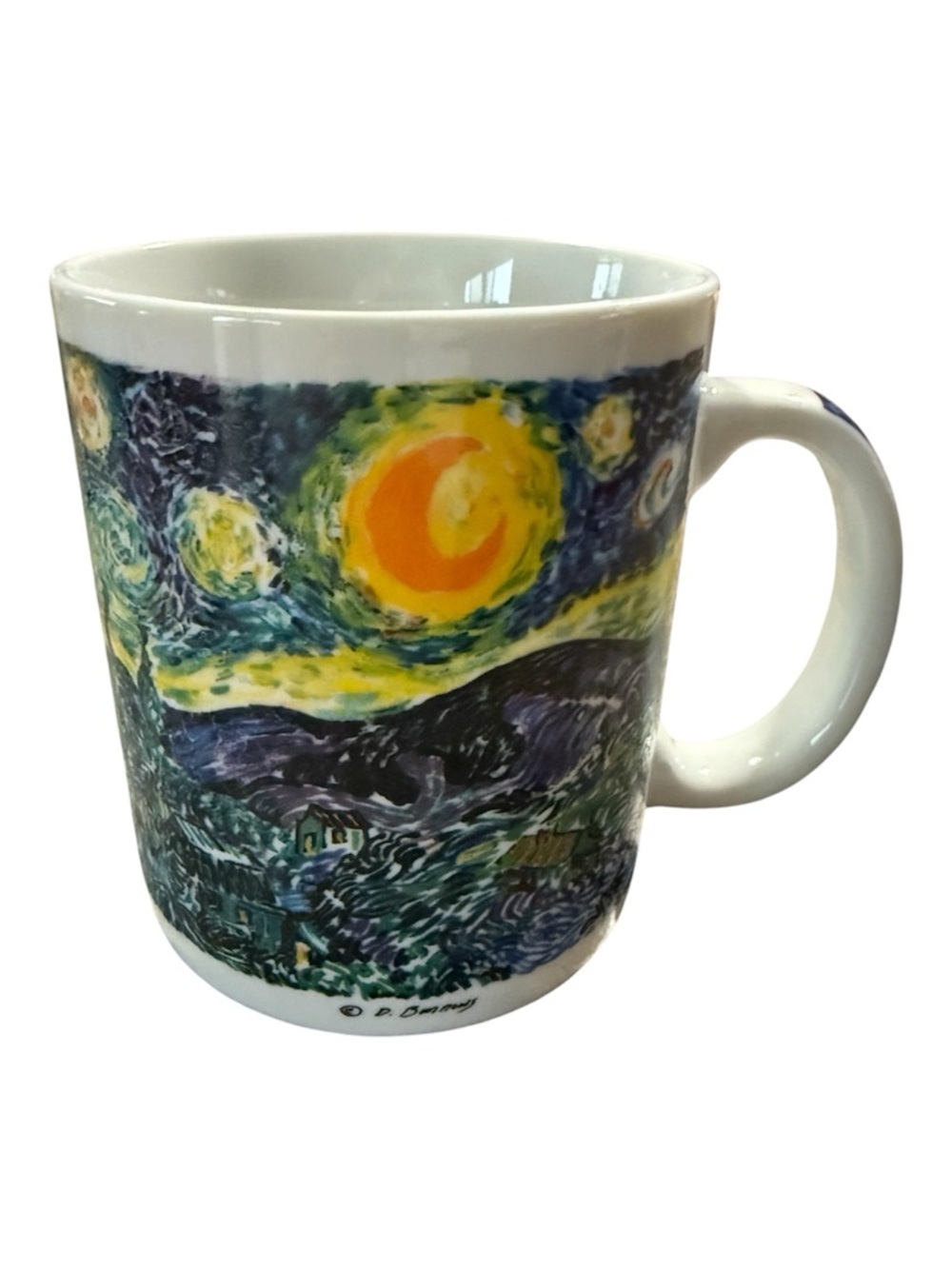 Chaleur Masters Collection Van Gogh Starry Night D. Burrows Coffee Mug 14oz